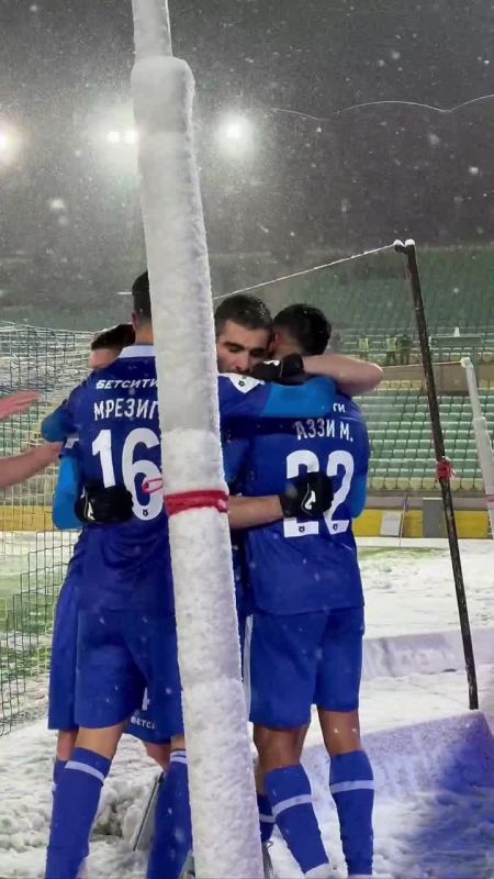 Махачкалинское «Динамо» обыграло казанский «Рубин» в домашнем матче 19-го тура РПЛ со счетом 2:1