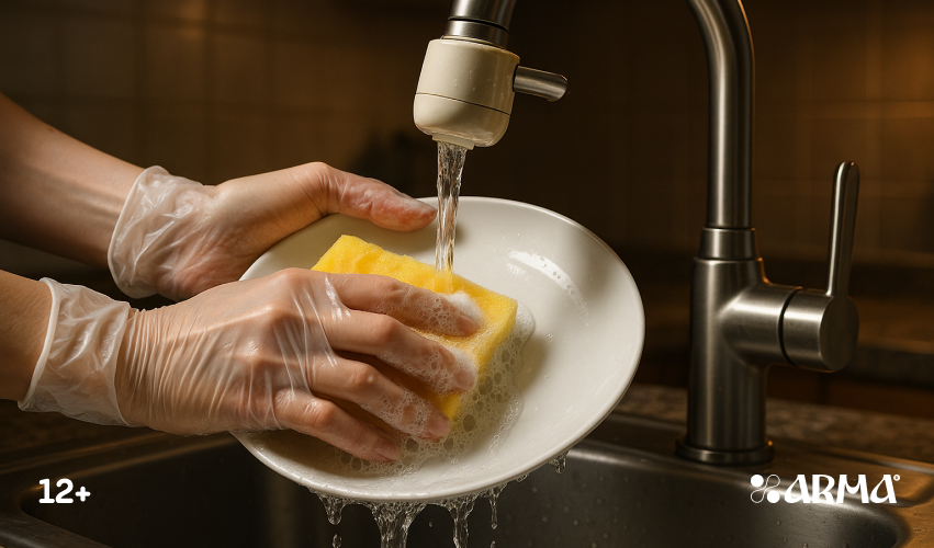 Как мытье посуды влияет на здоровье рук: советы по защите