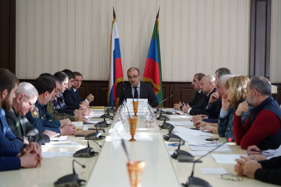 2 марта в конференц-зале муниципалитета состоялось заседание антитеррористической комиссии городского округа «город Дербент»