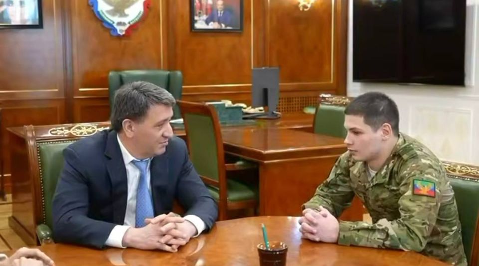 Эмилия Шахабутиновна: С теплотой встретили махачкалинца — сержанта Саида Альбориева