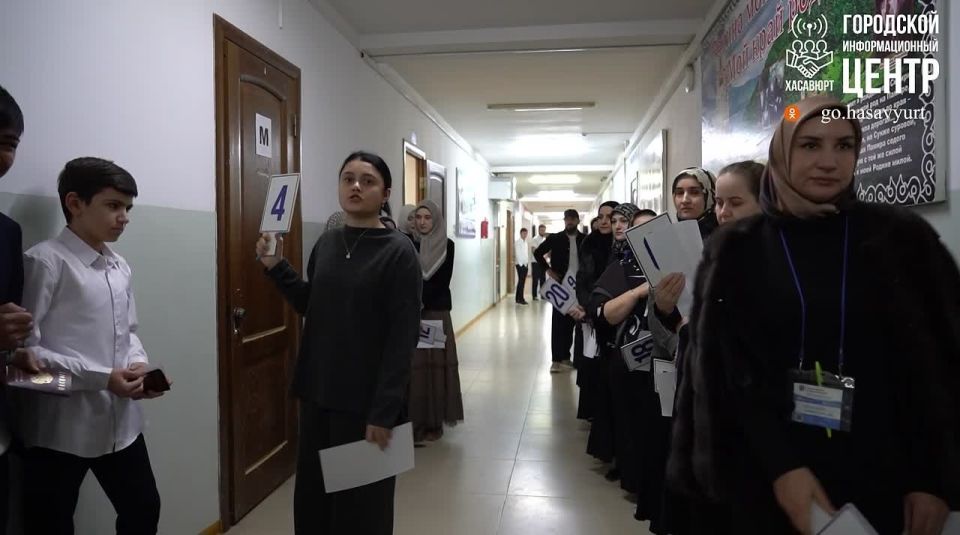 В СОШ №19 г. Хасавюрта состоялась федеральная апробация технологий проведения ЕГЭ