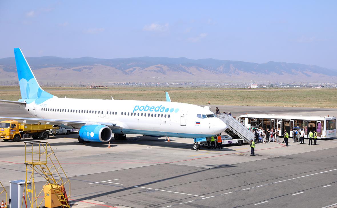 Первый вывозной рейс авиакомпании "Победа" из ОАЭ прибыл утром, 5 марта, в Дагестан