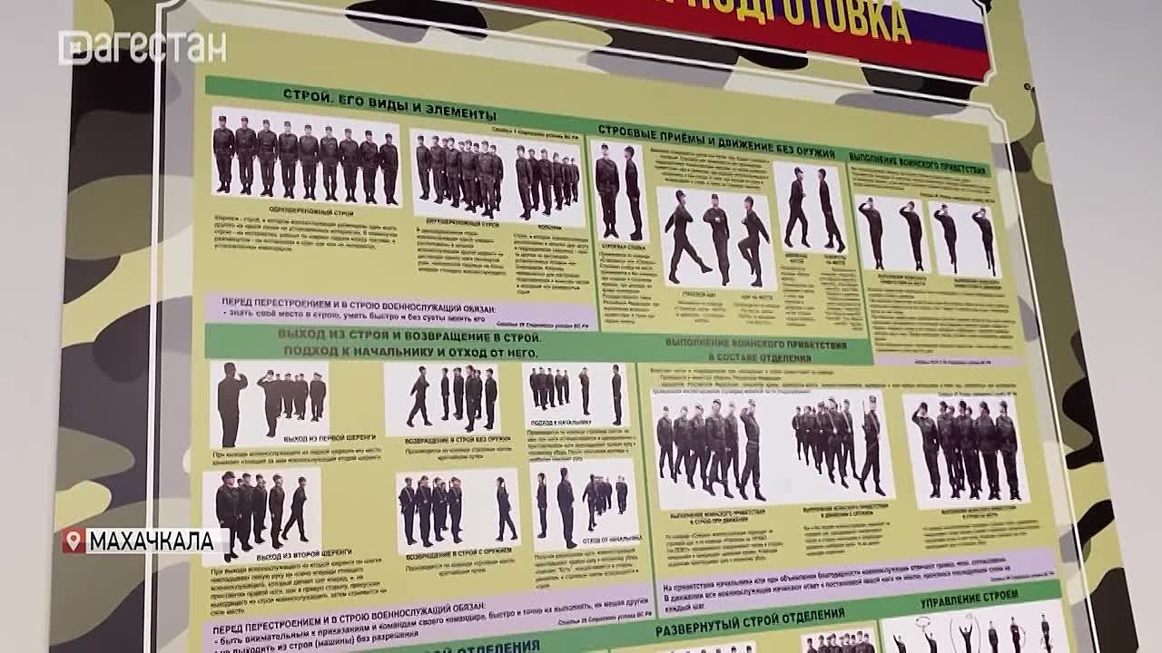 Премьер министр республики Абдулмуслим Абдулмуслимов оценил работу военно-патриотического центра при ДГУНХ