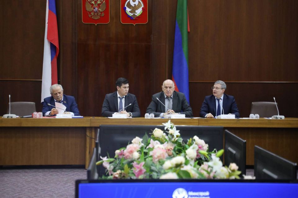 В Махачкале состоялось итоговое заседание коллегии Минстроя Дагестана