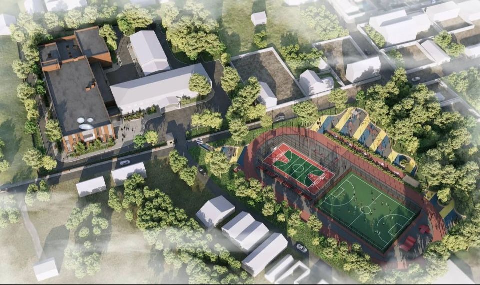 В дагестанском селе построят новый блок начальной школы с двумя спортплощадками