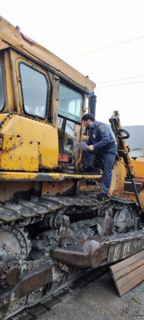 Сотрудники Управления Гостехнадзора Минтранса РД провели профилактический визит в Ботлихском районе