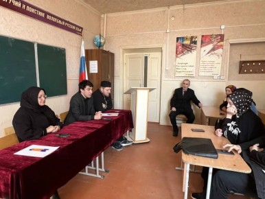 В СОШ №15 г. Хасавюрта состоялась встреча с родителями учащихся по вопросам профилактики правонарушений