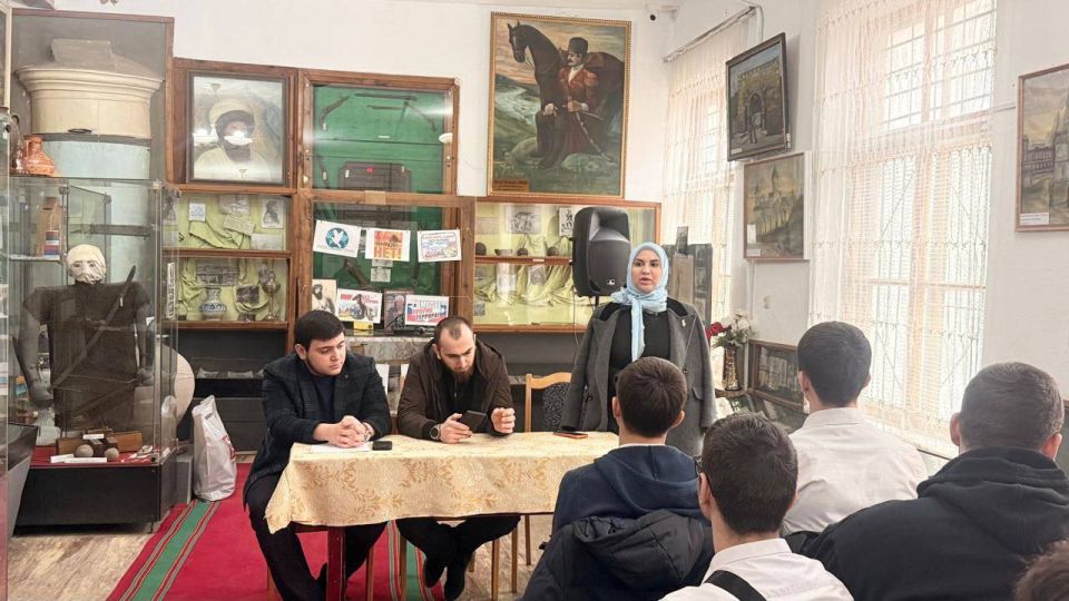 В Хасавюрте состоялось мероприятие «Мир без террора» в рамках программы «Пушкинская карта»