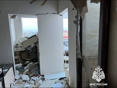 В Хасавюрте взорвался газ в мебельном магазине - пострадал один человек