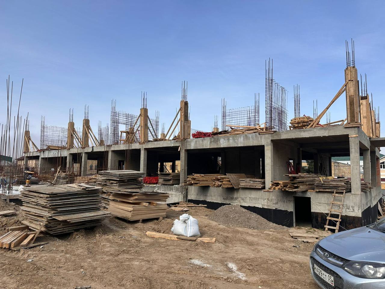 Строительство нового детского сада на 160 мест по улице Дрожжина продолжается Строительство нового детского сада на 160 мест по улице Дрожжина продолжается