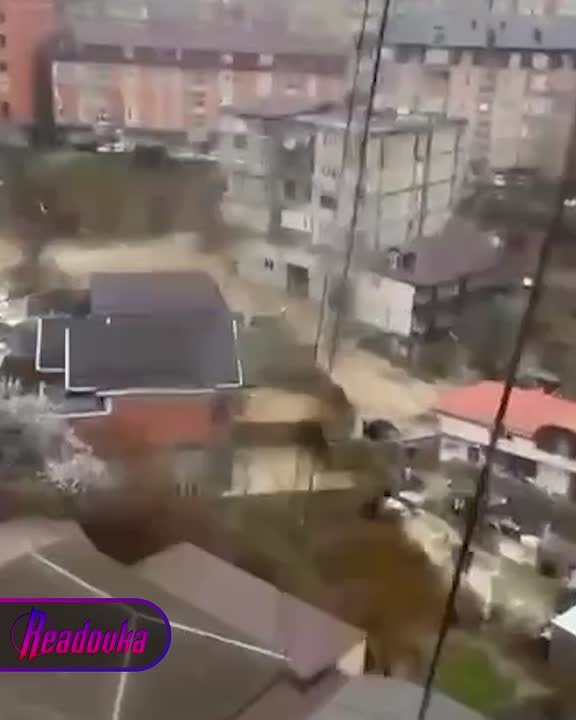 Махачкалу затопило после рекордного ливня — без света остались 60 тыс человек