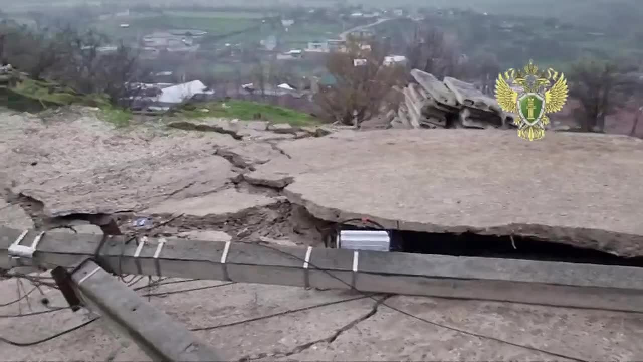 В Буйнакске зафиксирована активизация оползней