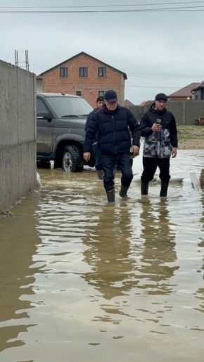 Артур Исрапилов посетил пострадавшие от паводка поселки