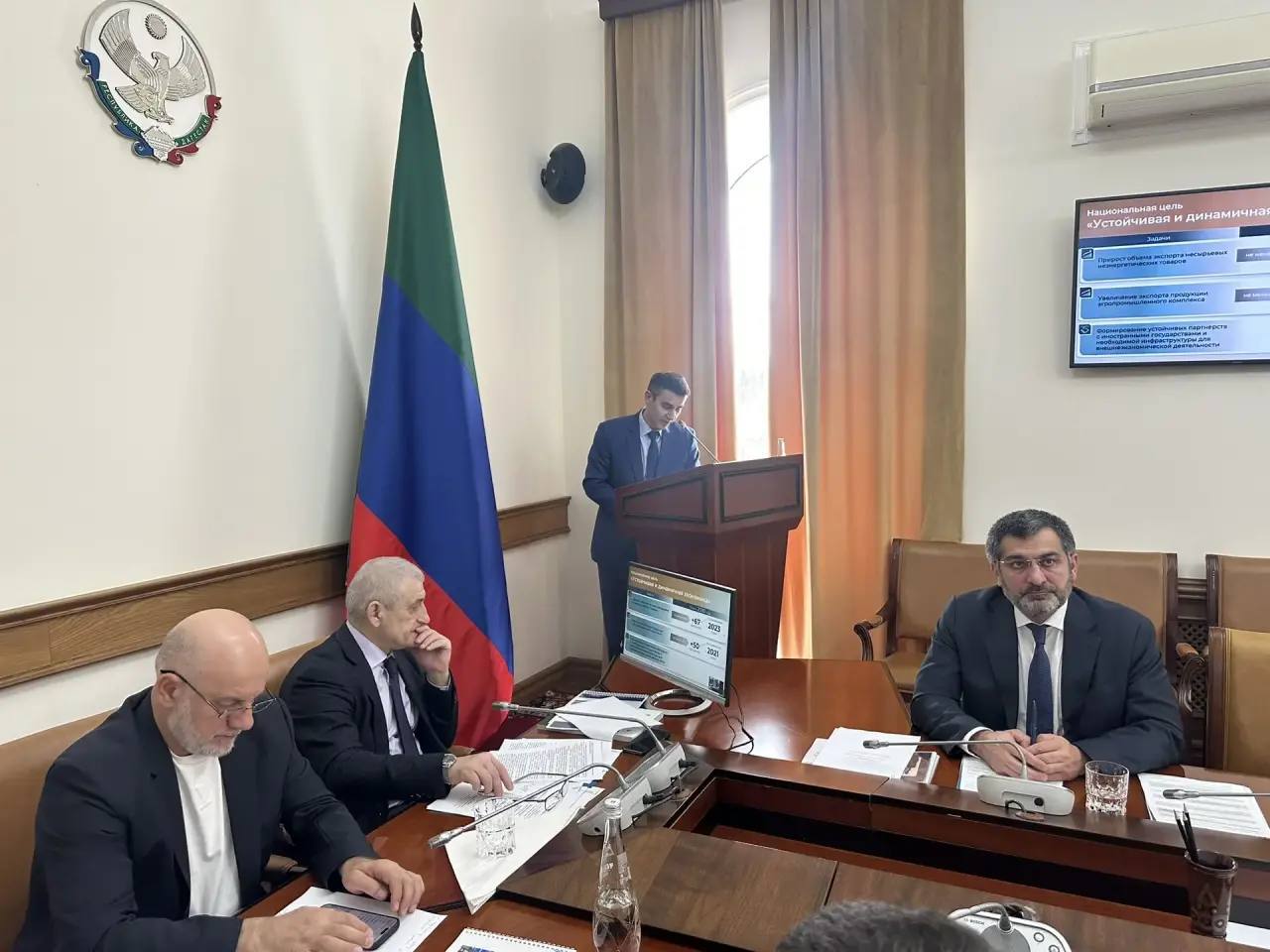 В Правительстве Дагестана прошло заседание Экспортного совета В Правительстве Дагестана прошло заседание Экспортного совета
