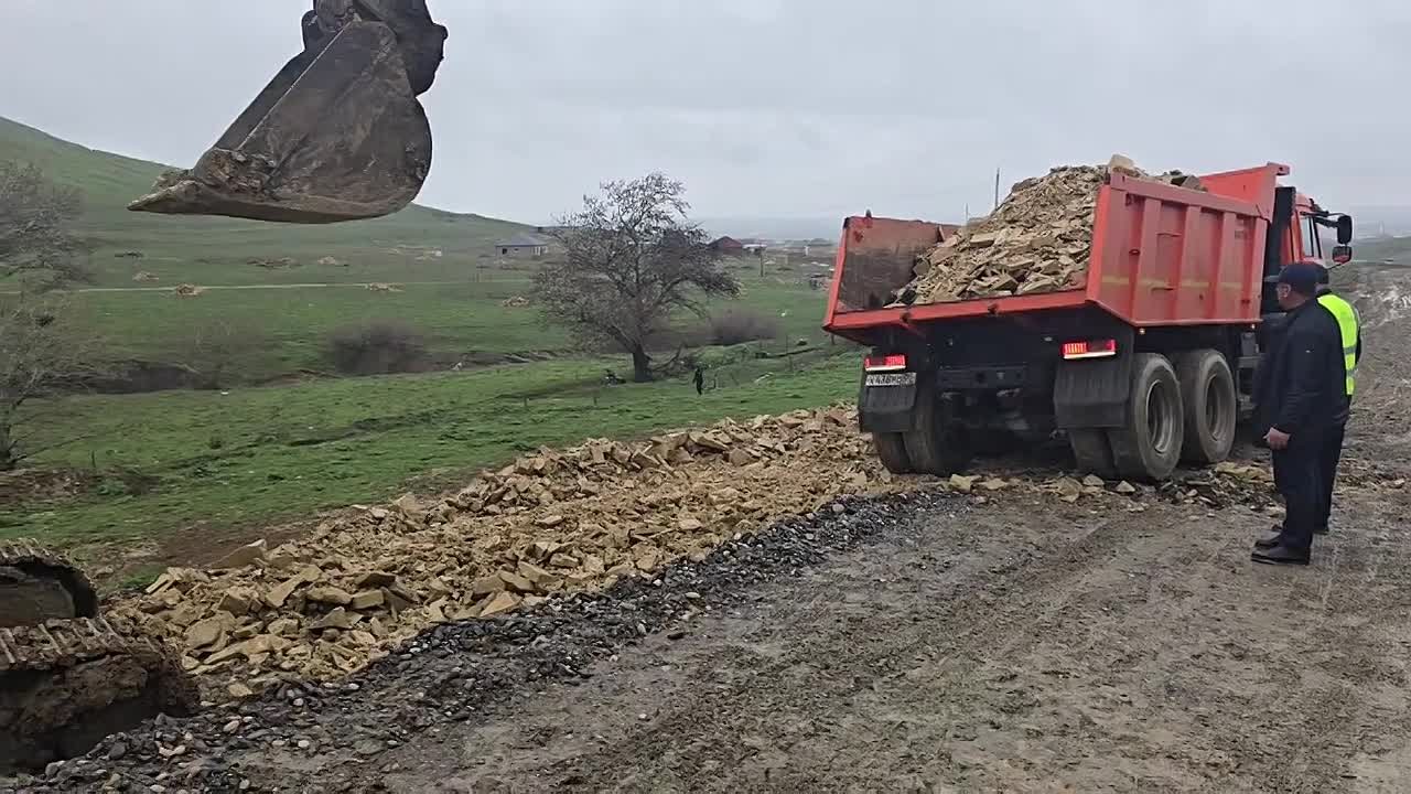 В Дербентском районе устраняют последствия прошедших ливней