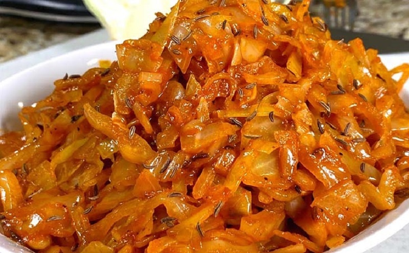 Грузинская тушёная капуста: вкусный акцент в любом меню