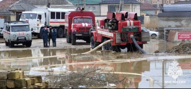 В Дагестане остаются подтопленными 1065 жилых домов в шести населённых пунктах