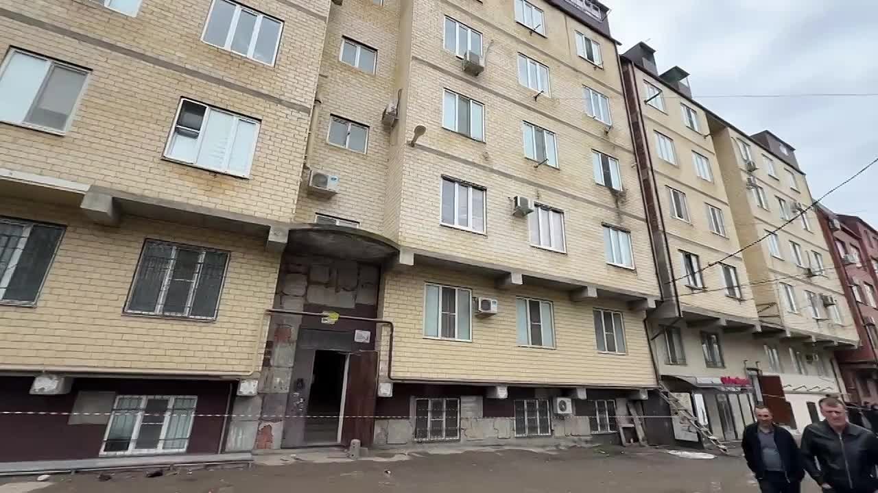 На улице Айвазовского оцеплены 4 многоквартирных дома, в которых сохраняется потенциальная опасность