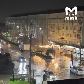 Наводнения снова накрыли Дагестан после ночных ливней — ливнёвки не справились, вода пошла в дома и на дороги