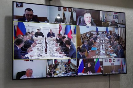 Корголи Корголиев принял участие в совещании по вопросам ликвидации последствий паводков в регионе