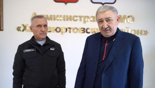 Заместитель Председателя НС РД Сайгидахмед Ахмедов посетил Хасавюртовский район, куда доставили гуманитарный груз из Краснодарского края