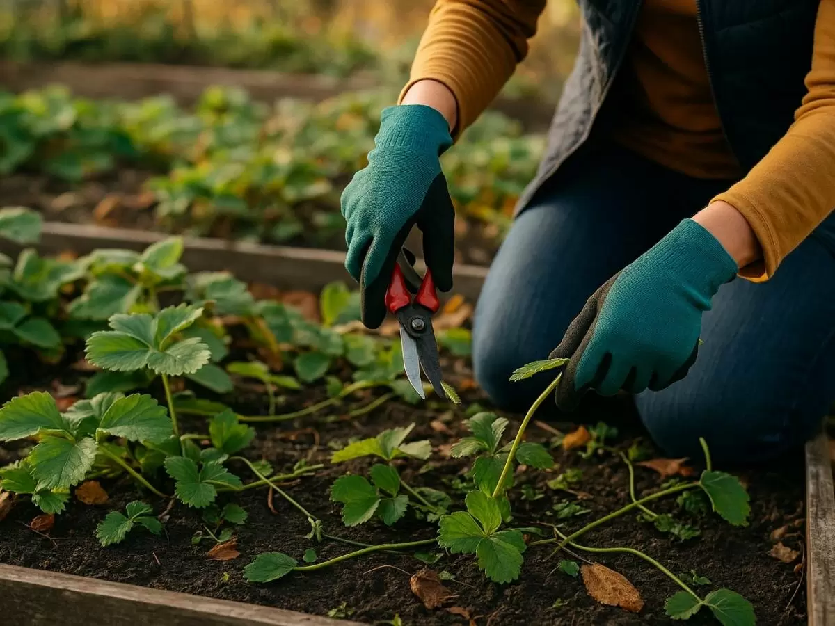 осенняя забота о клубнике: как подготовить растения к зиме для щедрого урожая