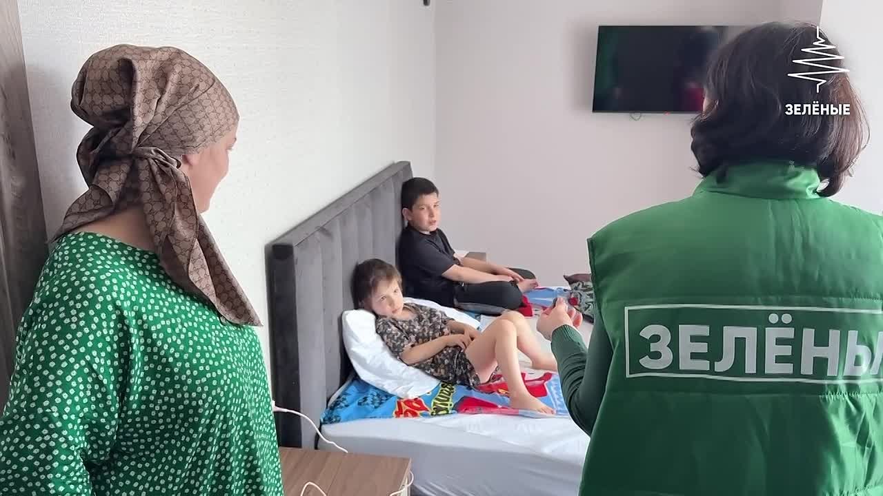 Посетили один из пунктов временного проживания в Махачкале