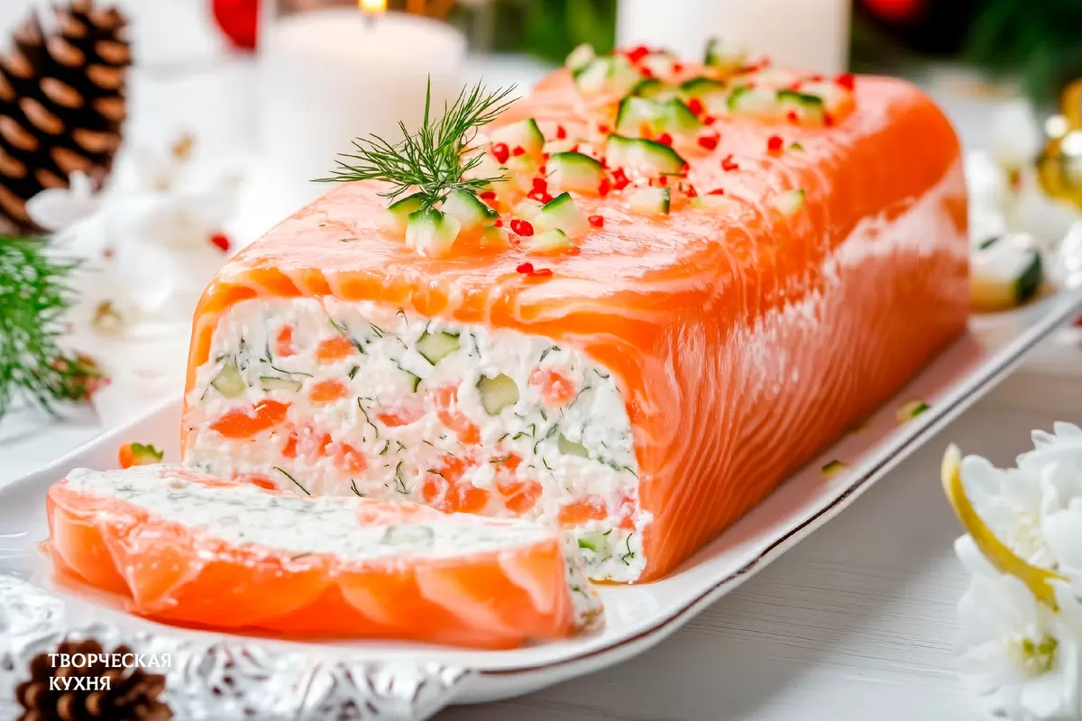 Изысканный террин из лосося: простота приготовления и яркость вкуса