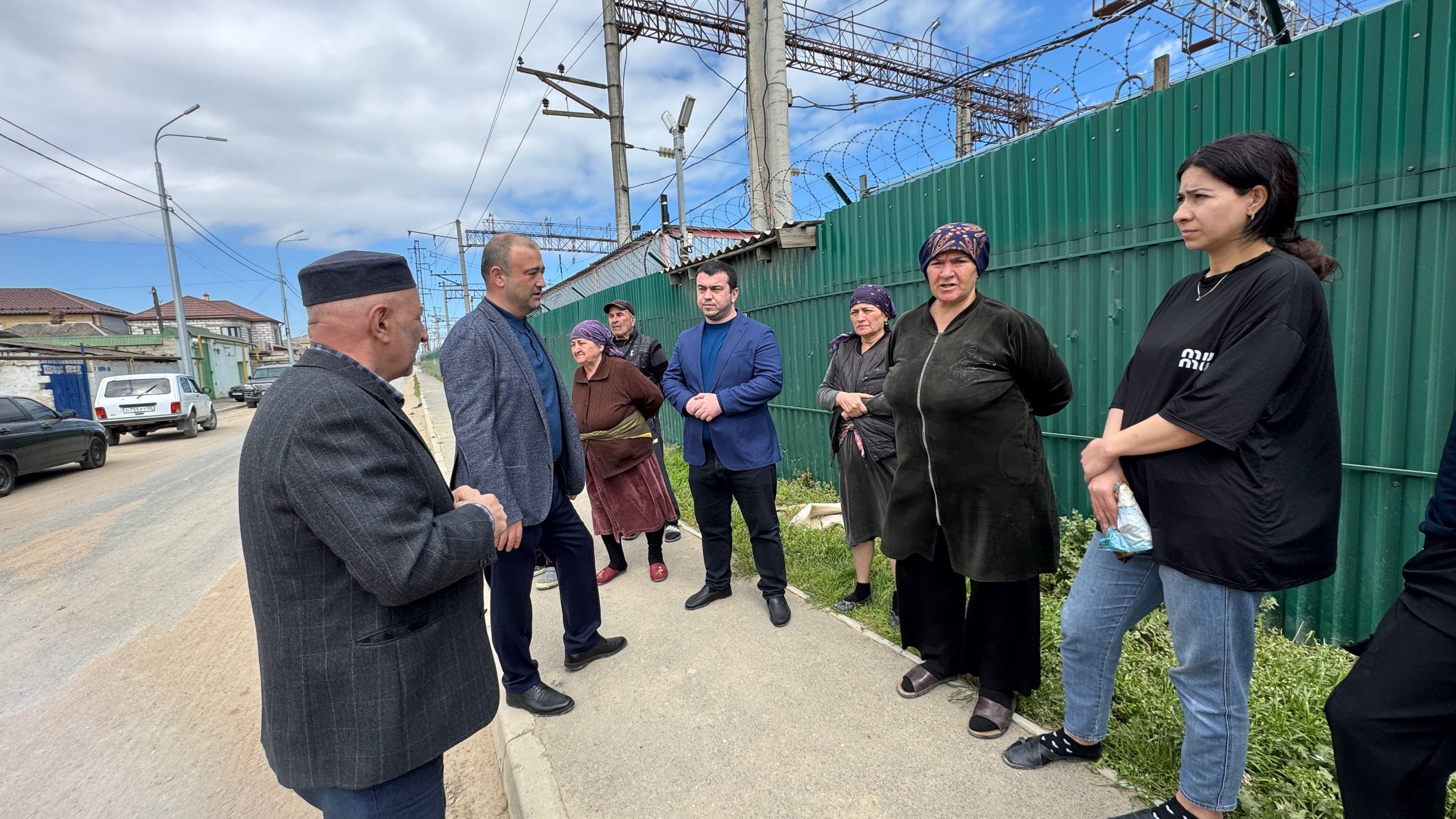 Ханлар Пашабеков: На улице Нанейшвили поговорил с жителями микрорайона