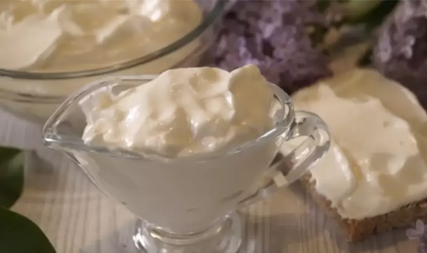 Вкусный домашний майонез без яиц за одну минуту