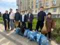 Территории 14 и 12 школы, Прогимназии Президент и детского сада 24 стали чище благодаря субботнику