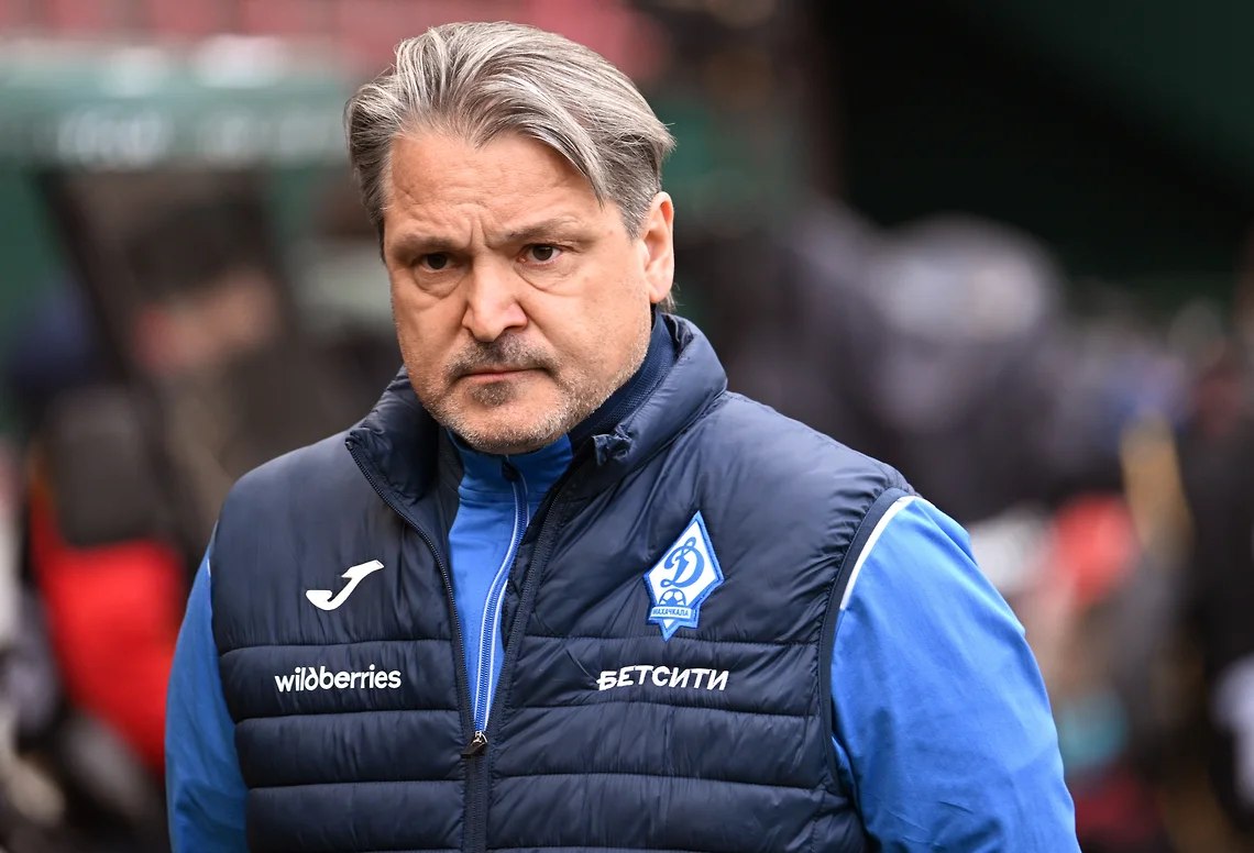 Тренер махачкалинского «Динамо» выругался матом во время интервью