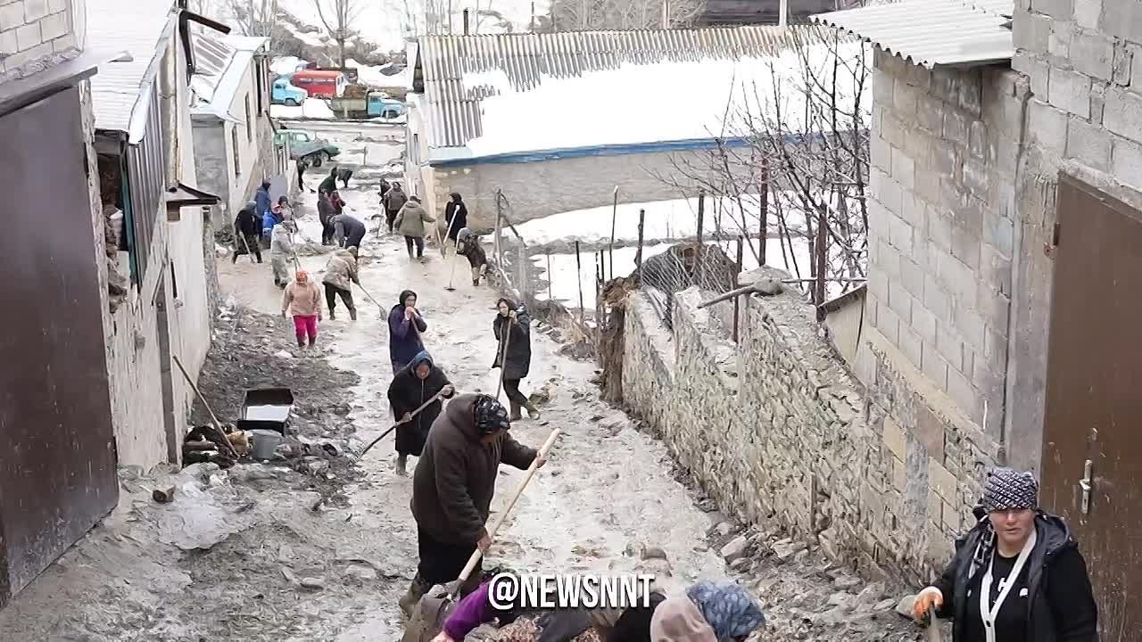 Под угрозой 9 домов в селе Кули