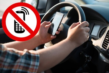 В Дагестане за минувшие сутки за нарушение правил пользования мобильным телефоном водителем к административной ответственности привлечено 557 нарушителей ПДД