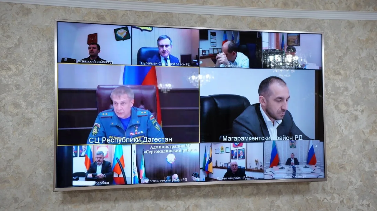 Корголи Корголиев принял участие в совещании по вопросам ликвидации последствий паводков