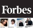������ ����� �������� (25 ���, ����� �� ������������ ������� � ������������� �������) ����� � ��������� ������� Forbes �30 �� 30�, ����� � ����-���� �� 100 ����������