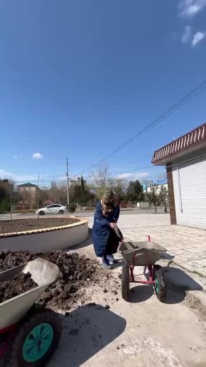 Каспийск расцветает к майским праздникам!