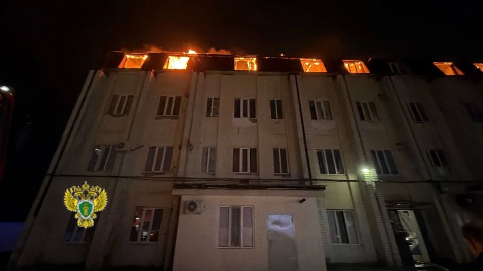 В Дагестане прокуратурой организована проверка в связи с возгоранием в многоквартирном доме в Хасавюрте
