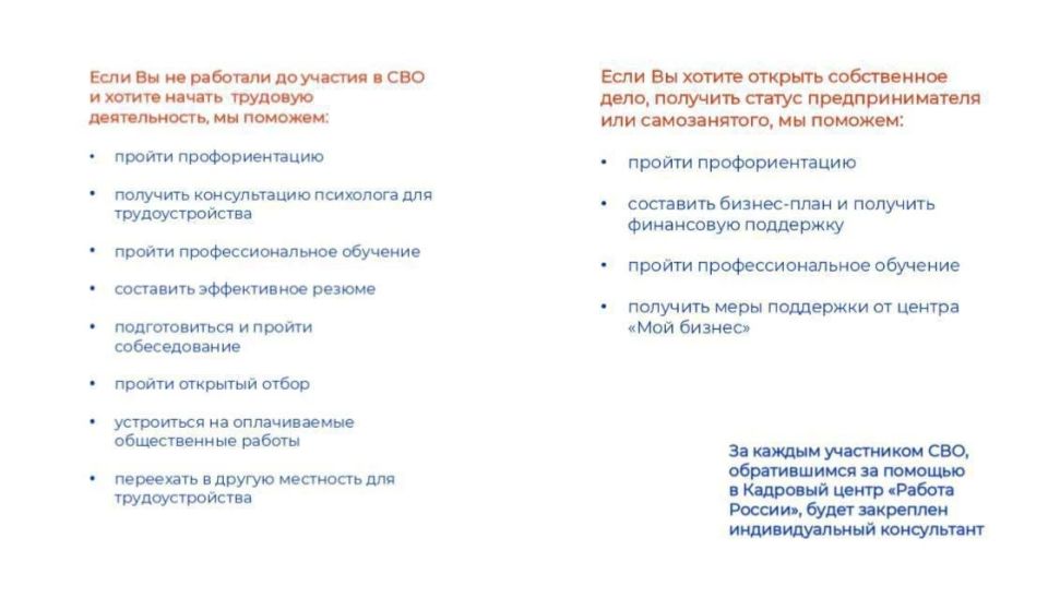 Республиканский центр занятости Минтруда Дагестана помогает участникам СВО с трудоустройством и карьерным развитием Республиканский центр занятости Минтруда Дагестана помогает участникам СВО с трудоустройством и карьерным развитием