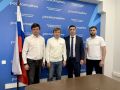 Камил Саидов обсудил с руководителем Росмолодёжи Григорием Гуровым развитие молодёжной политики в Дагестане