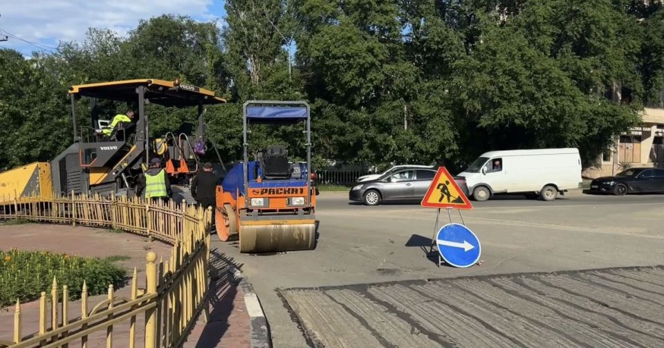 В Махачкале в течение дня подходили дорожные работы