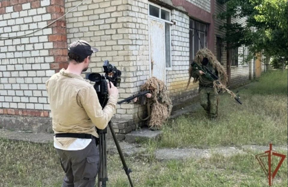 Съемочная группа телеканала «НТВ» побывала в дагестанском ОМОН «Горец» Съемочная группа телеканала «НТВ» побывала в дагестанском ОМОН «Горец»