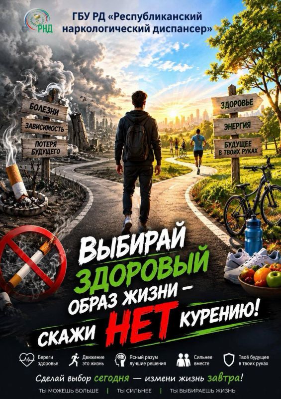 Выбирай здоровый образ жизни : « Скажи «НЕТ!» курению»