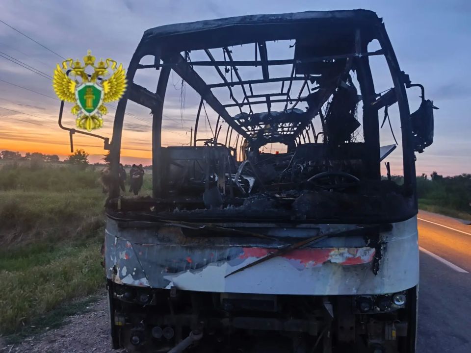 В Дагестане прокуратура контролирует установление обстоятельств возгорания пассажирского автобуса В Дагестане прокуратура контролирует установление обстоятельств возгорания пассажирского автобуса