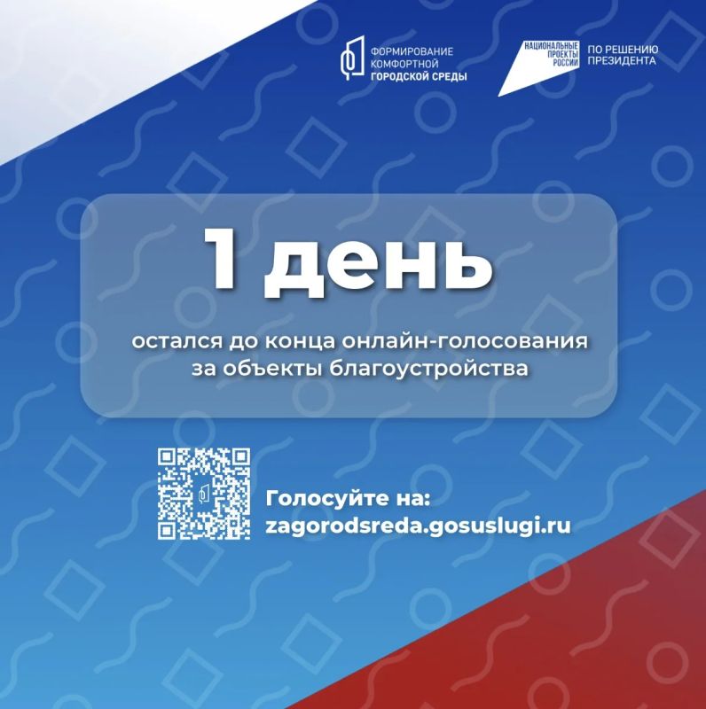 Остался один день голосования