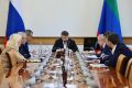Магомед Рамазанов провел встречи с руководством промышленных предприятий Дагестана