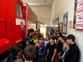 В ПЧ-50 с. Ахты прошел День открытых дверей для учащихся Курукальской СОШ Мероприятие организовано в рамках акции «Мои безопасные каникулы» — чтобы занять детей...