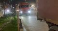 Кадры ночной уборки городских территорий
