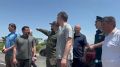 Премьер-министр Дагестана Магомед Рамазанов проверил ход ремонта дороги в Мамедкале после паводков