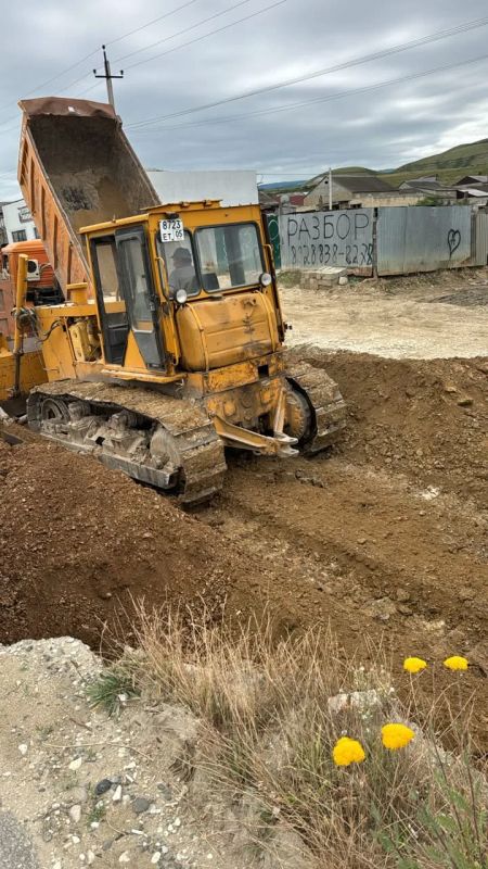 Аварийно-восстановительные работы в пострадавших от последствий ливневых дождей районах продолжается Аварийно-восстановительные работы в пострадавших от последствий ливневых дождей районах продолжается